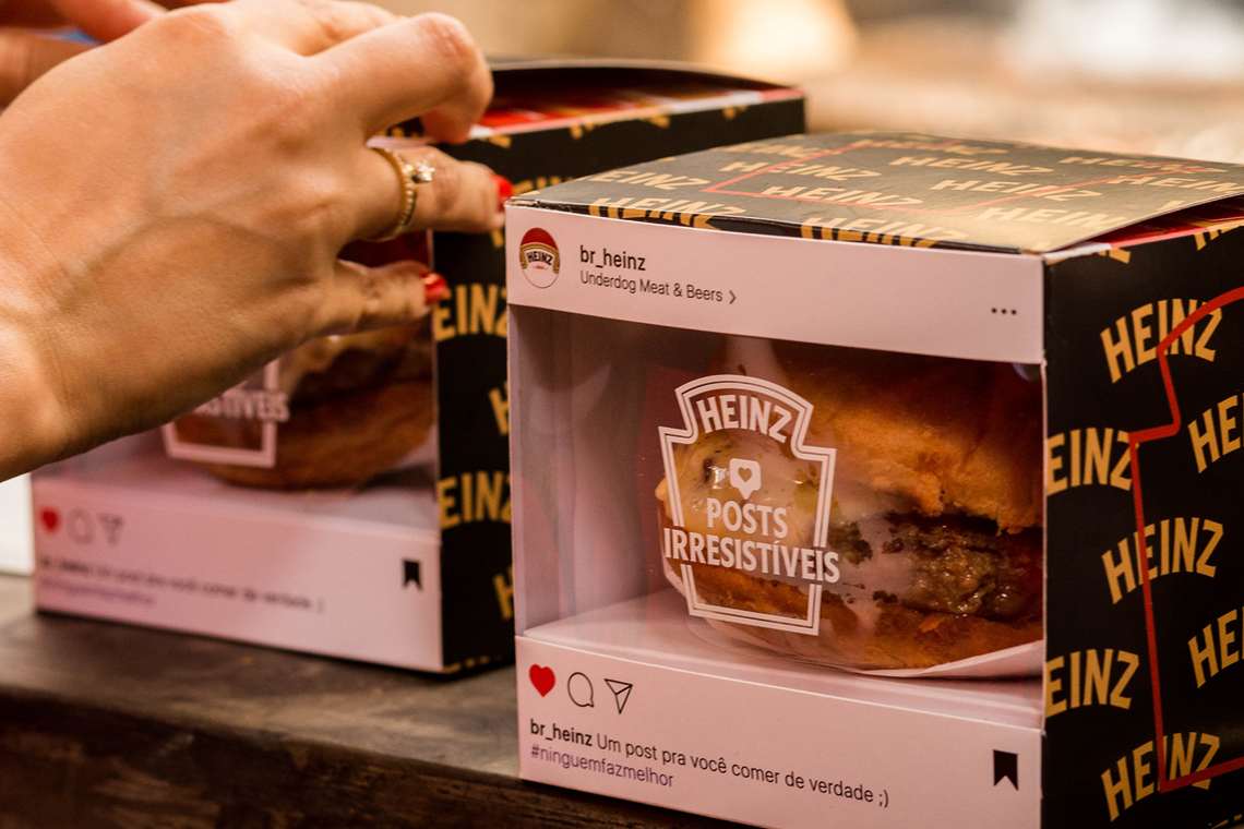 Foodporn: ação da Heinz no Instagram permite ao consumidor comer posts irresistíveis