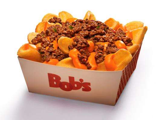 Bob`s lança Batata Canoa com Cheddar e Chili
