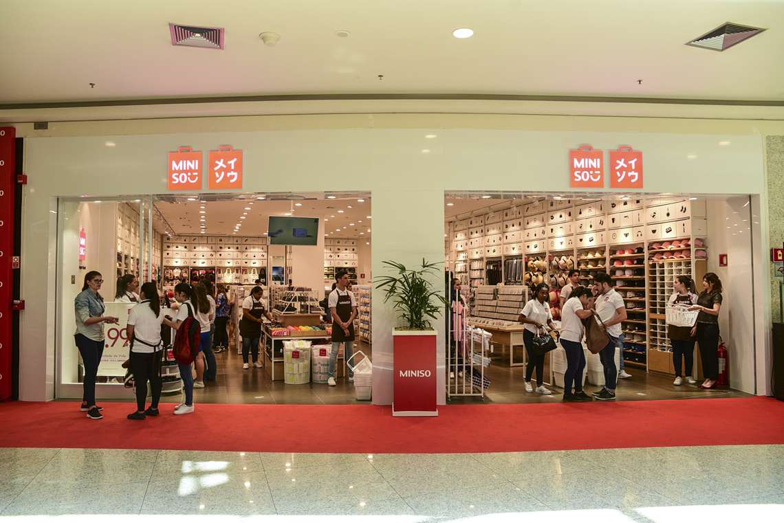 Miniso inaugura loja no centro de São Paulo