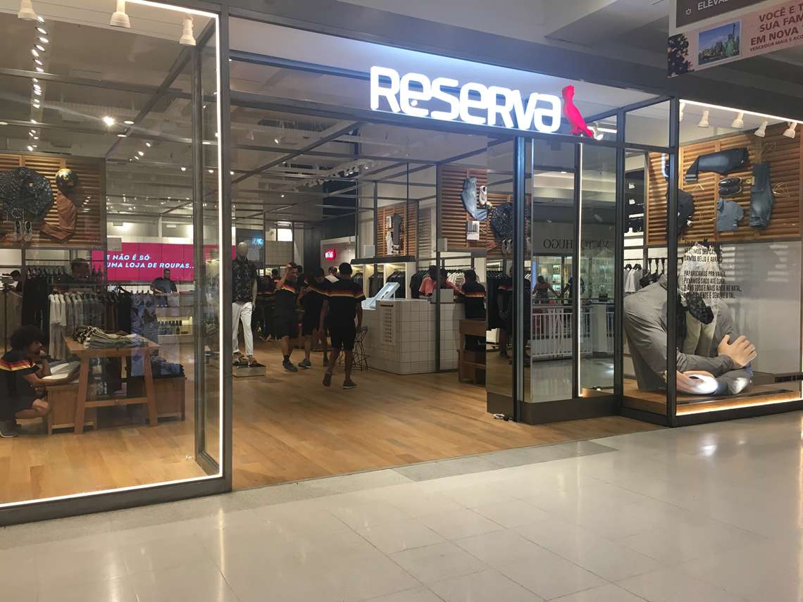 Reserva inaugura novo modelo de loja no NorteShopping