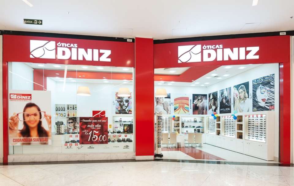 Óticas Diniz aumenta atuação no Sudeste