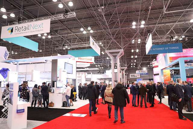Etiquetas digitais e startups inovadoras marcaram pavilhão de exposições da NRF