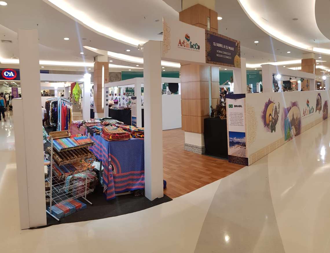 Shopping Granja Vianna realiza feira internacional