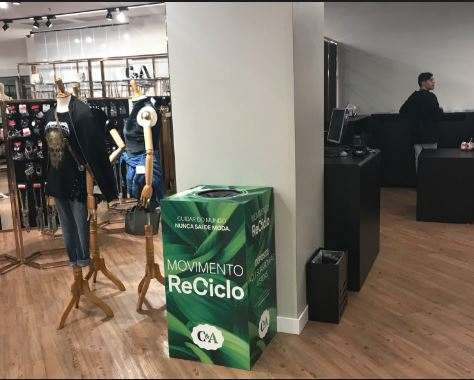 C&A amplia Movimento ReCiclo de doação e reaproveitamento de roupas usadas