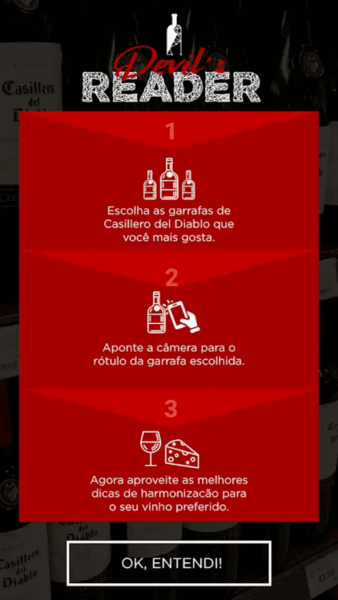 Casillero del Diablo lança app de Realidade Aumentada