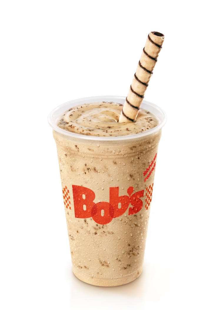Bob’s lança canudo comestível para milk shakes