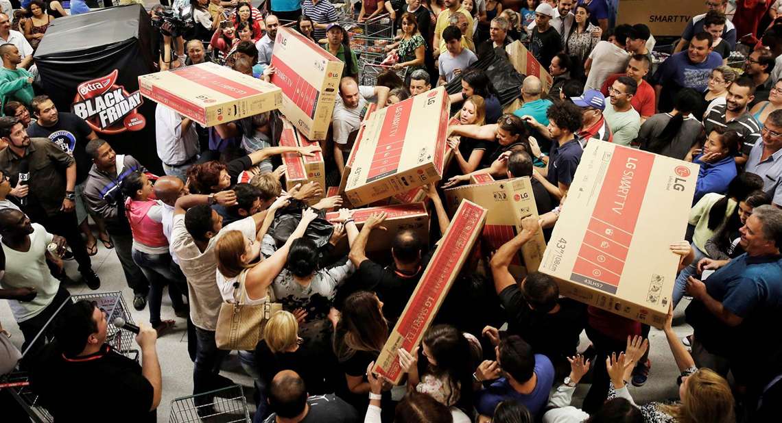 Comércio espera alta das vendas na Black Friday