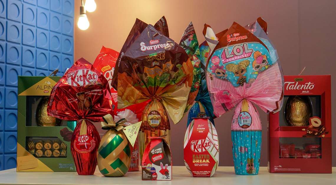 Nestlé inclui tecnologia em seus produtos para a Páscoa