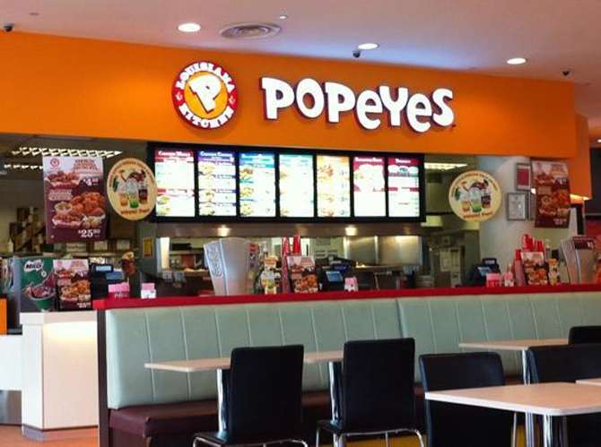 Rede Popeyes tem resultados acima do esperado no Brasil