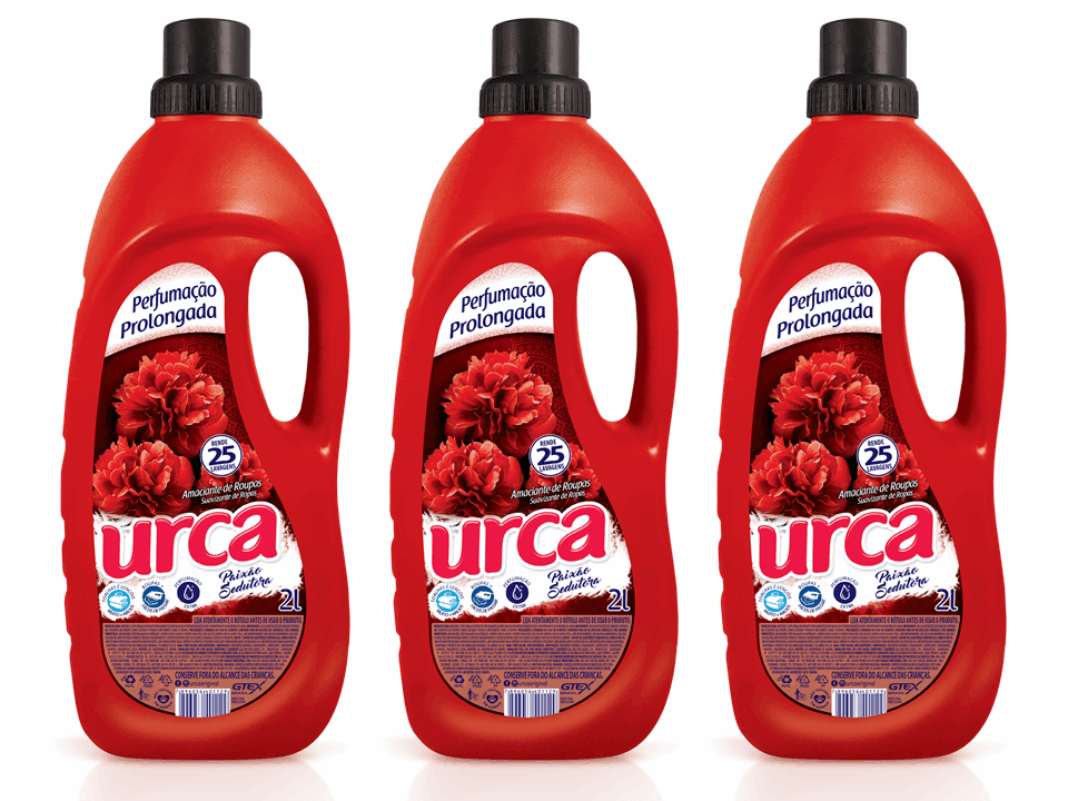 Paixão inspira o novo amaciante da linha Urca