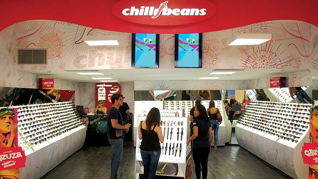Chilli Beans planeja atingir 1200 pontos de venda
