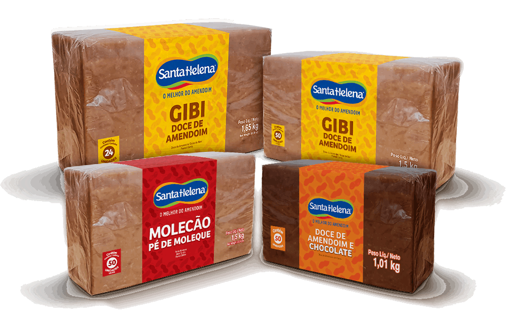 Santa Helena lança embalagem do Doce de Amendoim e Chocolate