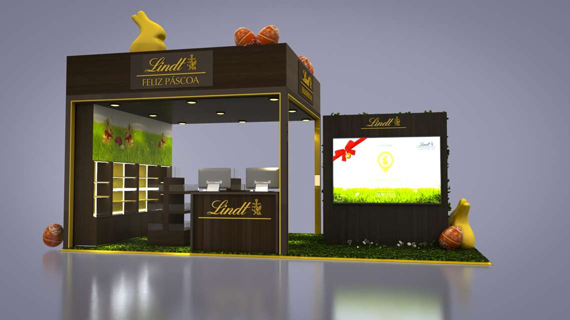 Lindt inaugura pop-up store para Páscoa