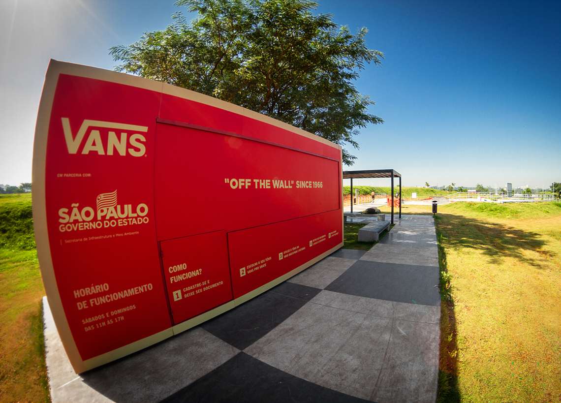 Vans Inaugura “Shoebox” no Parque Cândido Portinari