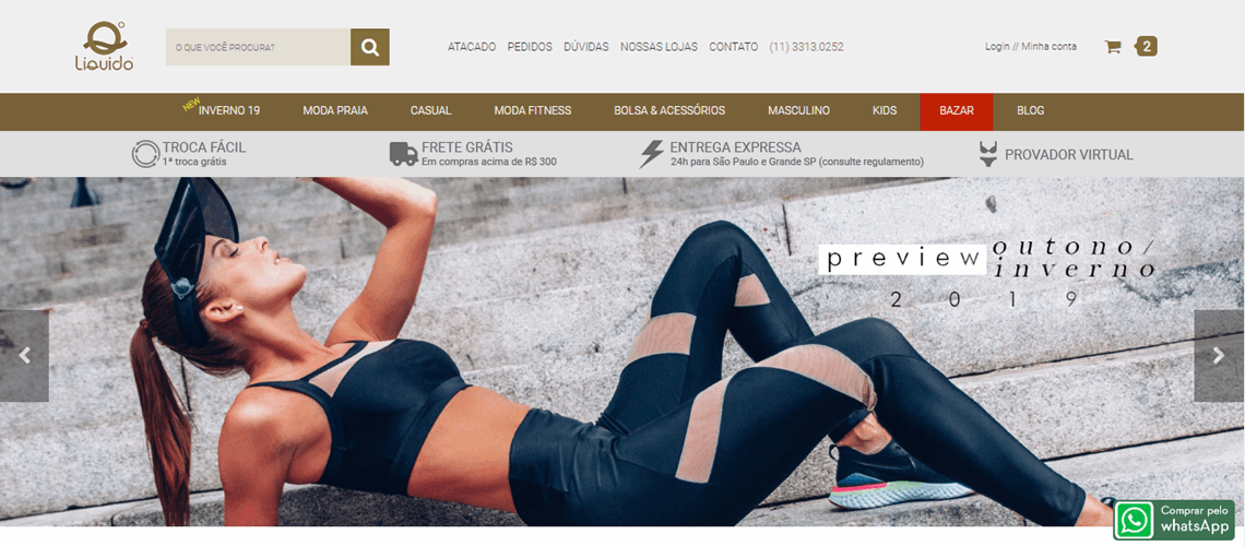 Líquido Store migra para e-commerce TOTVS