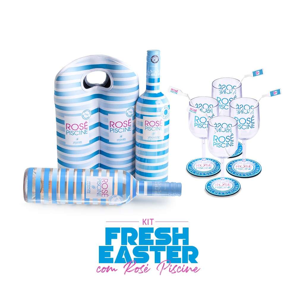Rosé Piscine lança kit especial para a Páscoa