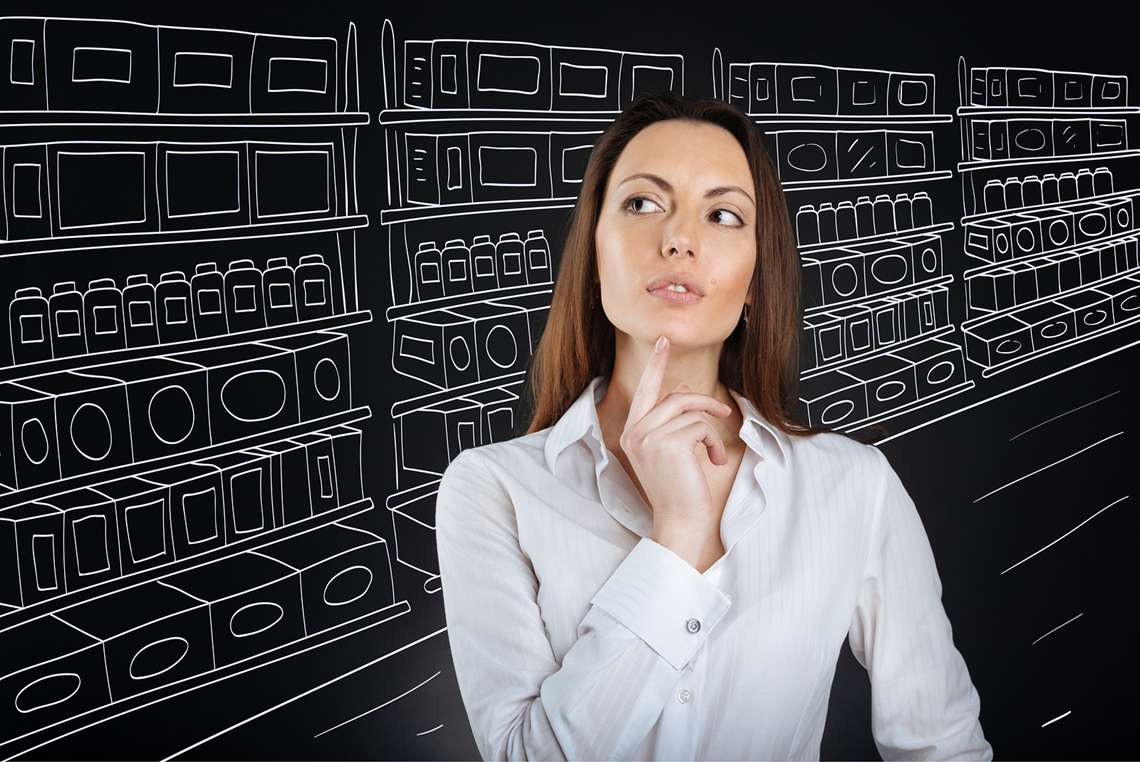 Não há espaço para um sortimento ineficiente