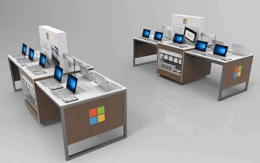 Microsoft cria novo showroom para lojas da Via Varejo
