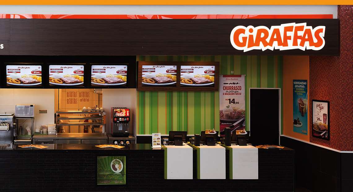 Giraffas inova e inclui opções vegetarianas em seu cardápio