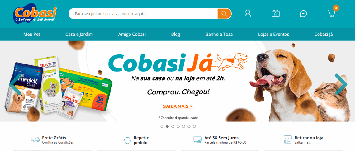 Cobasi investe em marketplace para ampliar seu portfólio