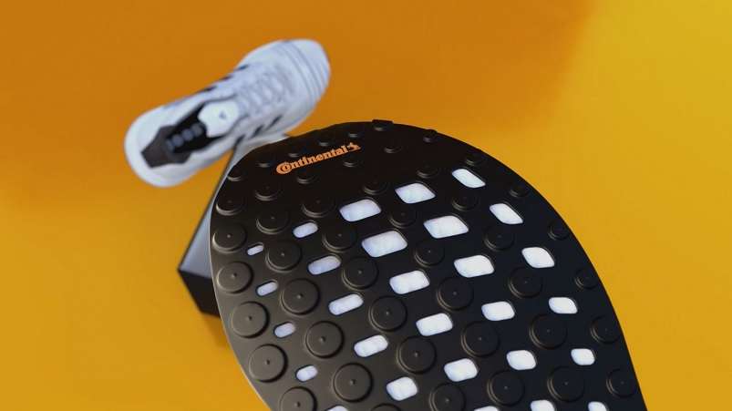Continental Pneus desenvolve solado para tênis de corrida