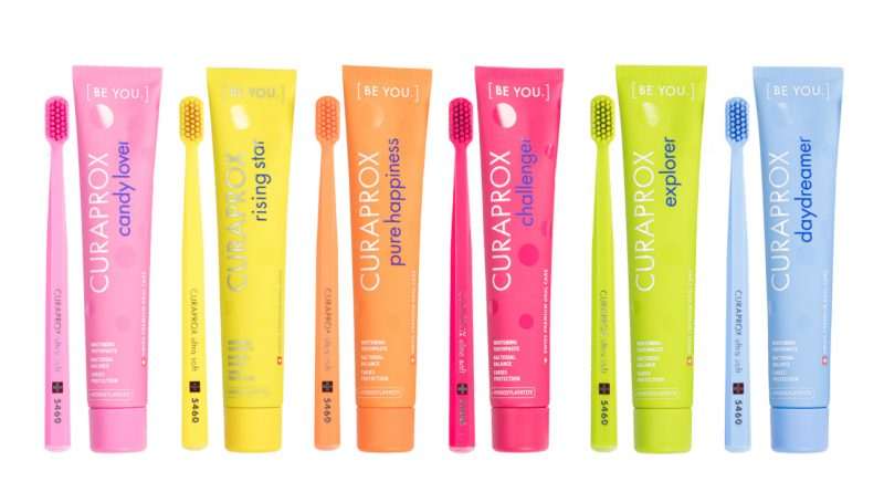 Curaprox traz creme dental vegano com sabor de maçã verde e aloe vera