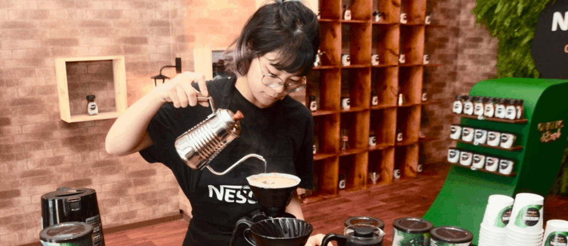 Nescafé® abre pop-up store no shopping Market Place