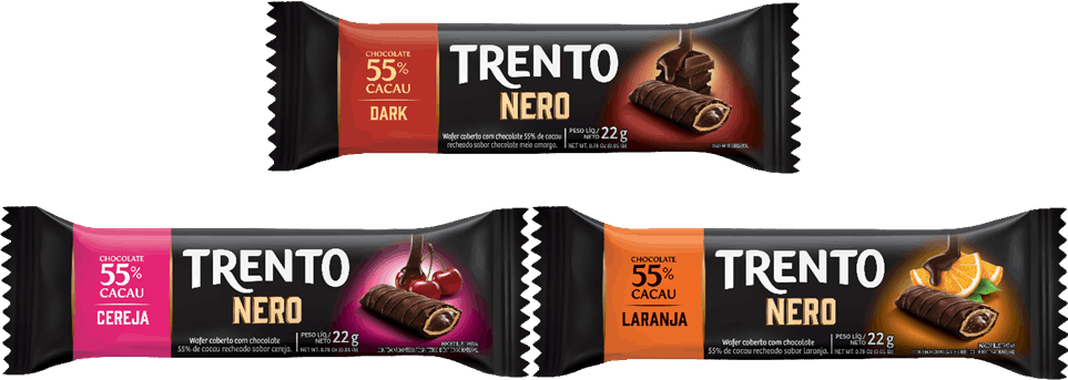 Trento lança linha exclusiva de chocolates com alto teor de cacau