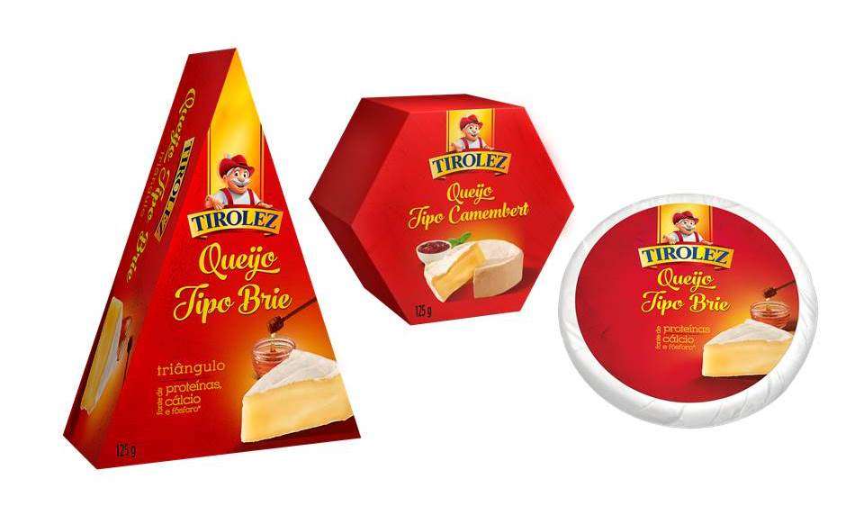 Queijos Brie e Camembert fabricados pela Tirolez chegam aos pontos de venda de todo o Brasil