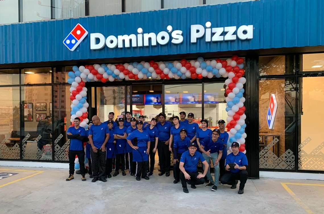 Domino’s Pizza inaugura uma loja a cada três dias em São Paulo