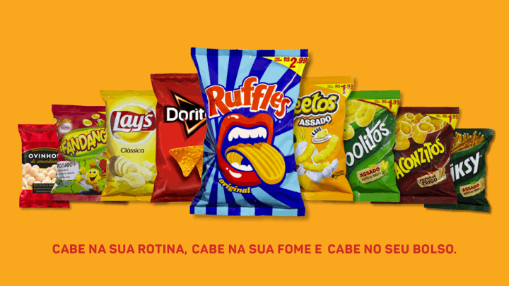 Categoria de salgadinhos das Pepsico no Brasil tem nova estratégia