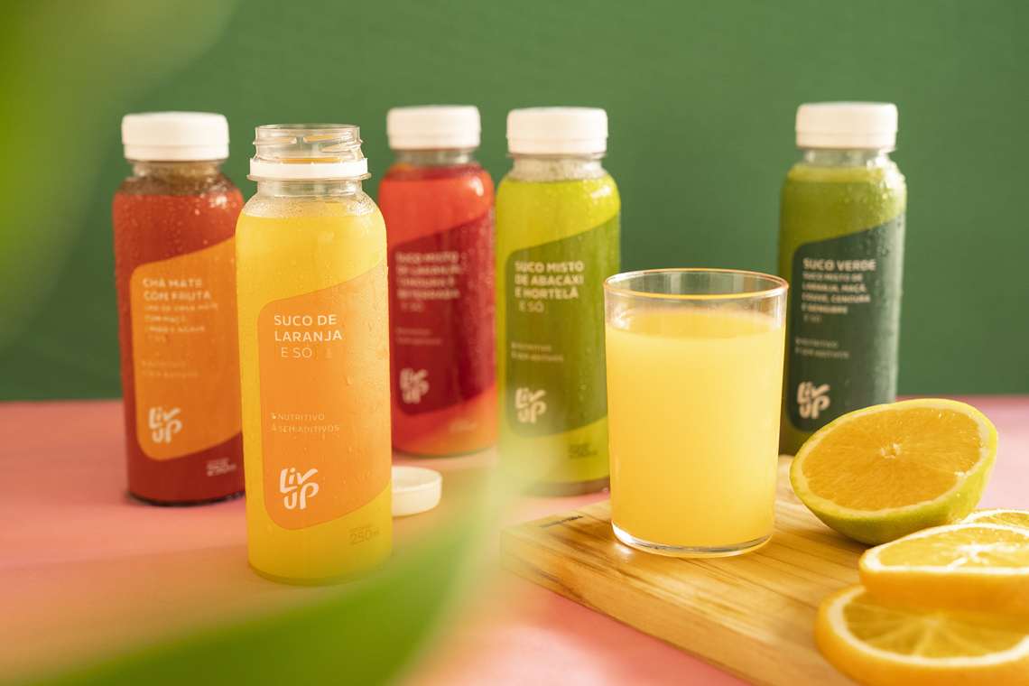 Liv Up agora conta com sucos naturais em seu portfólio
