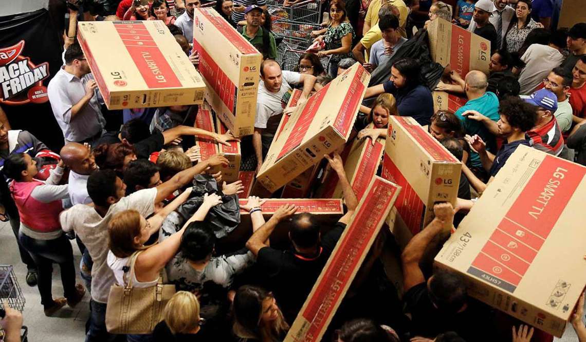 Grandes varejistas apresentam recordes de vendas nesta Black Friday