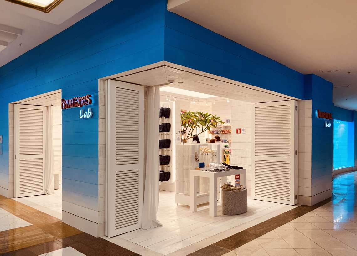 Havaianas inaugura primeira loja conceito com formato Shopper Mission Lab