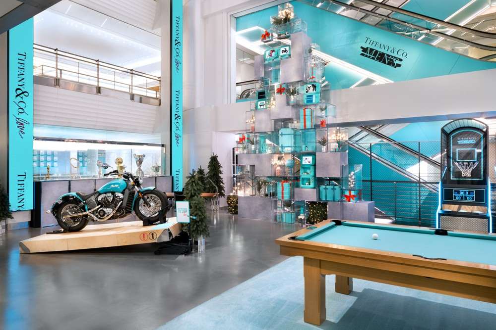 Tiffany & Co. abre loja pop-up masculina em Nova York