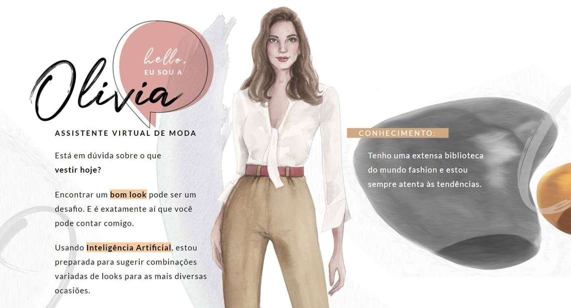 Marca brasileira investe em assistente virtual para escolher ‘look do dia’