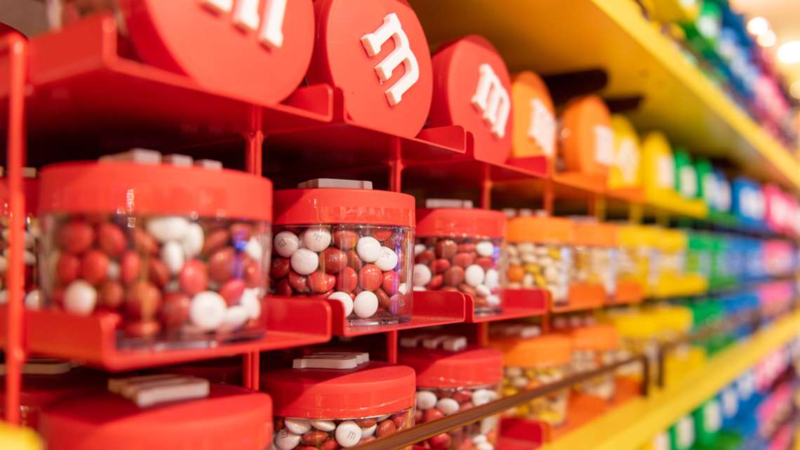 Lojas “experimentais” da M&M’s serão abertas pelo mundo
