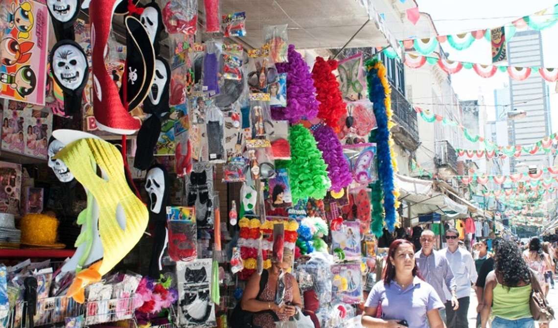 Vendas para o carnaval podem crescer 5%