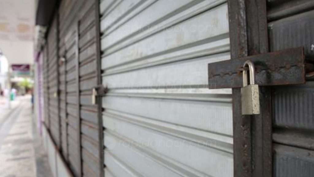 fechamento do comercio