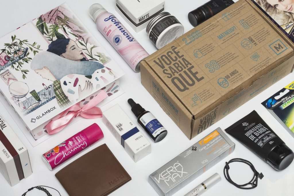 Clube de assinatura glambox