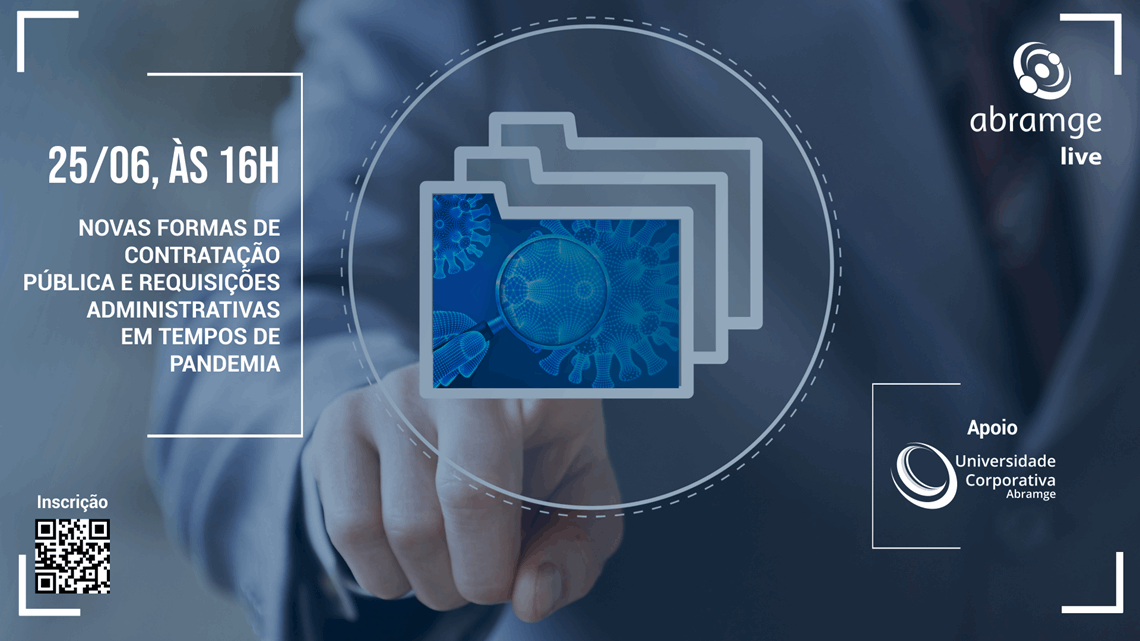 Live Abramge aborda novas formas de contratação pública em tempos de pandemia na próxima quarta