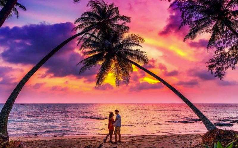 Sete opções de destinos para planejar a lua de mel