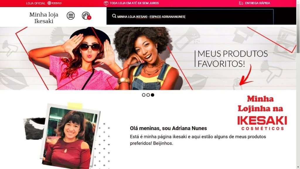 Loja virtual Ikesaki