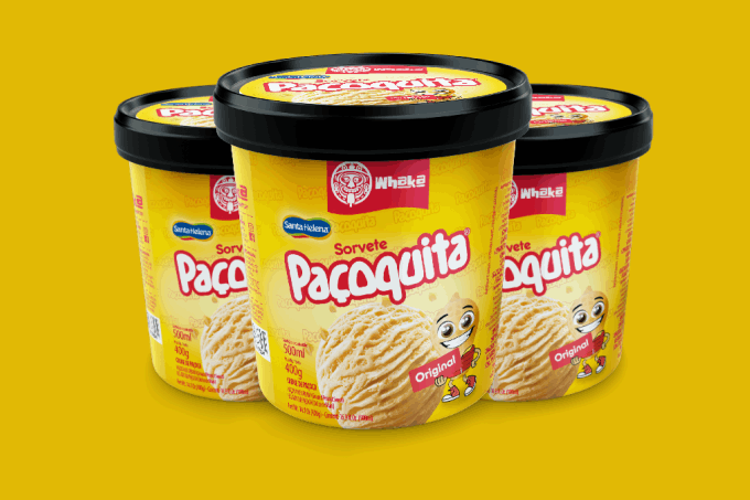 paçoquita sorvete