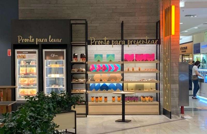 Foto da Ofner no Shopping Center 3 tirada por Janice Mendes, da Gouvea Malls, na reabertura dos shoppings em São Paulo.