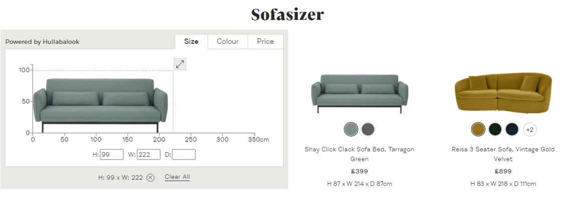 Imagem do site www.made.com