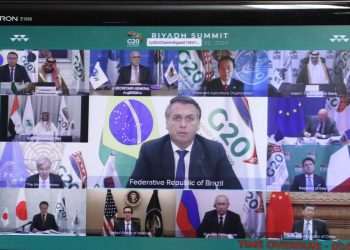 Em reunião do G20, Bolsonaro defende reforma da OMC