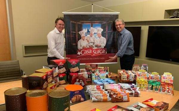 Rodrigo Garla, presidente do conselho de administração, e Sérgio Tavares, presidente da Marilan