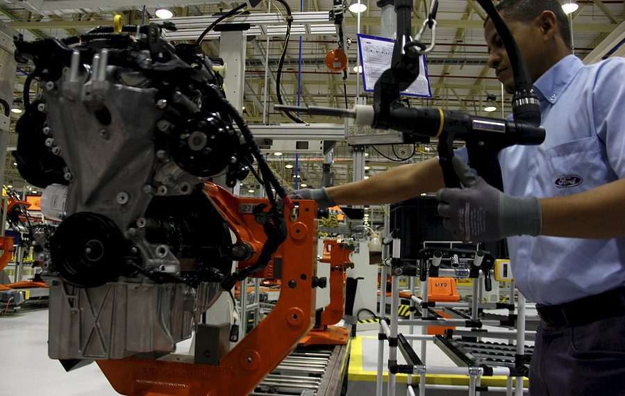 Fábrica da Ford em Camaçari, na Bahia