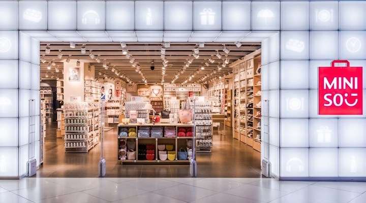 A rede Miniso pretende expandir a presença na China e no mercado digital
